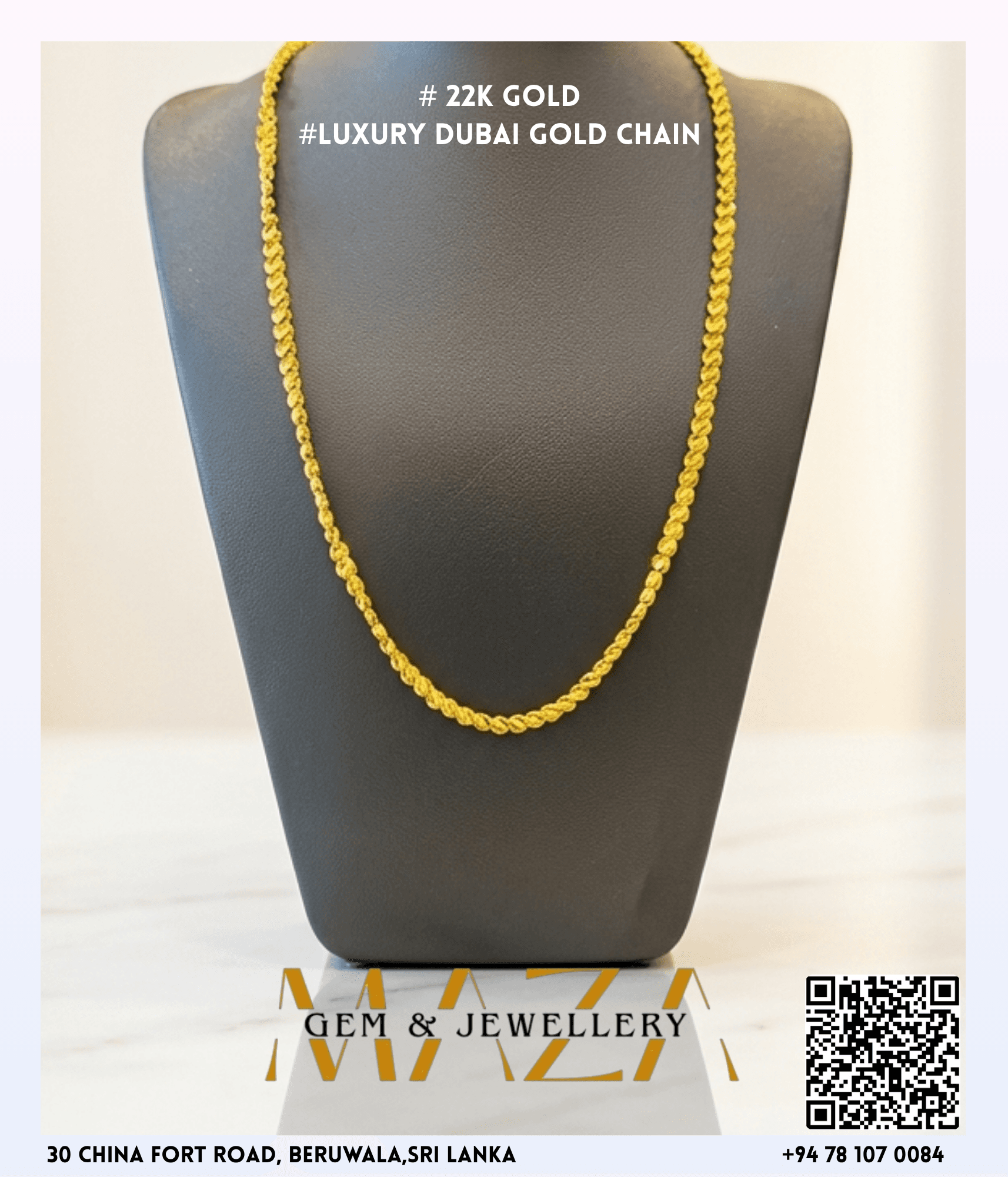 22k Gold Chain thumbnail 2