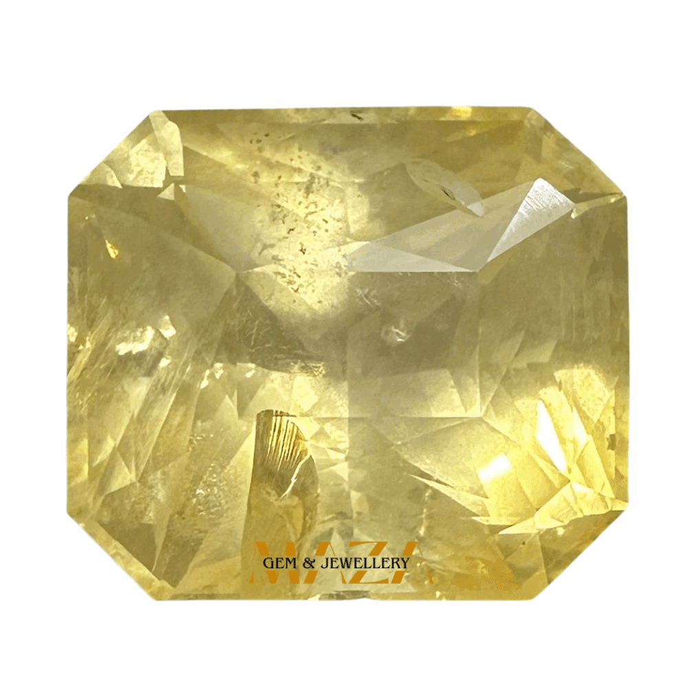 Natural UnheatedYellow Sapphire (Sri Lanka)